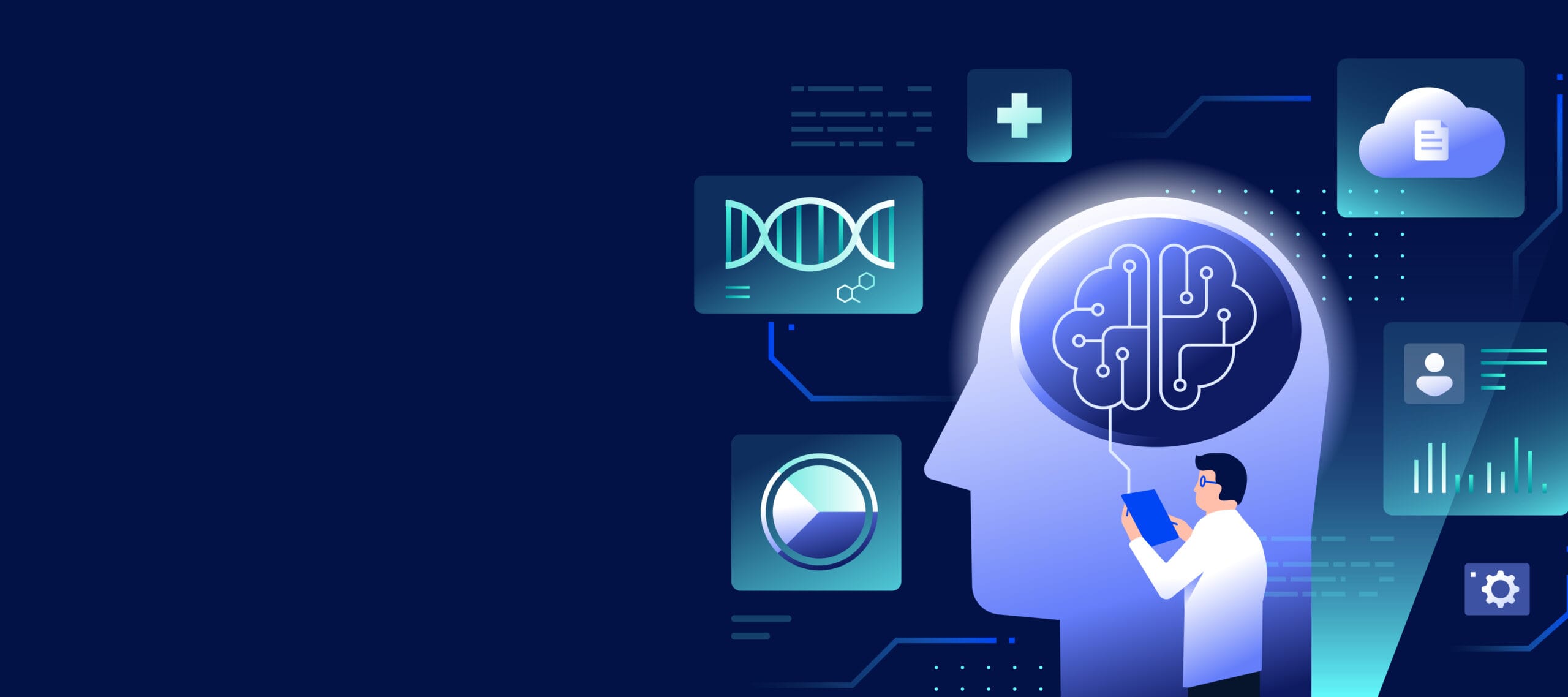 AI and Machine Learning in Healthcare Banner