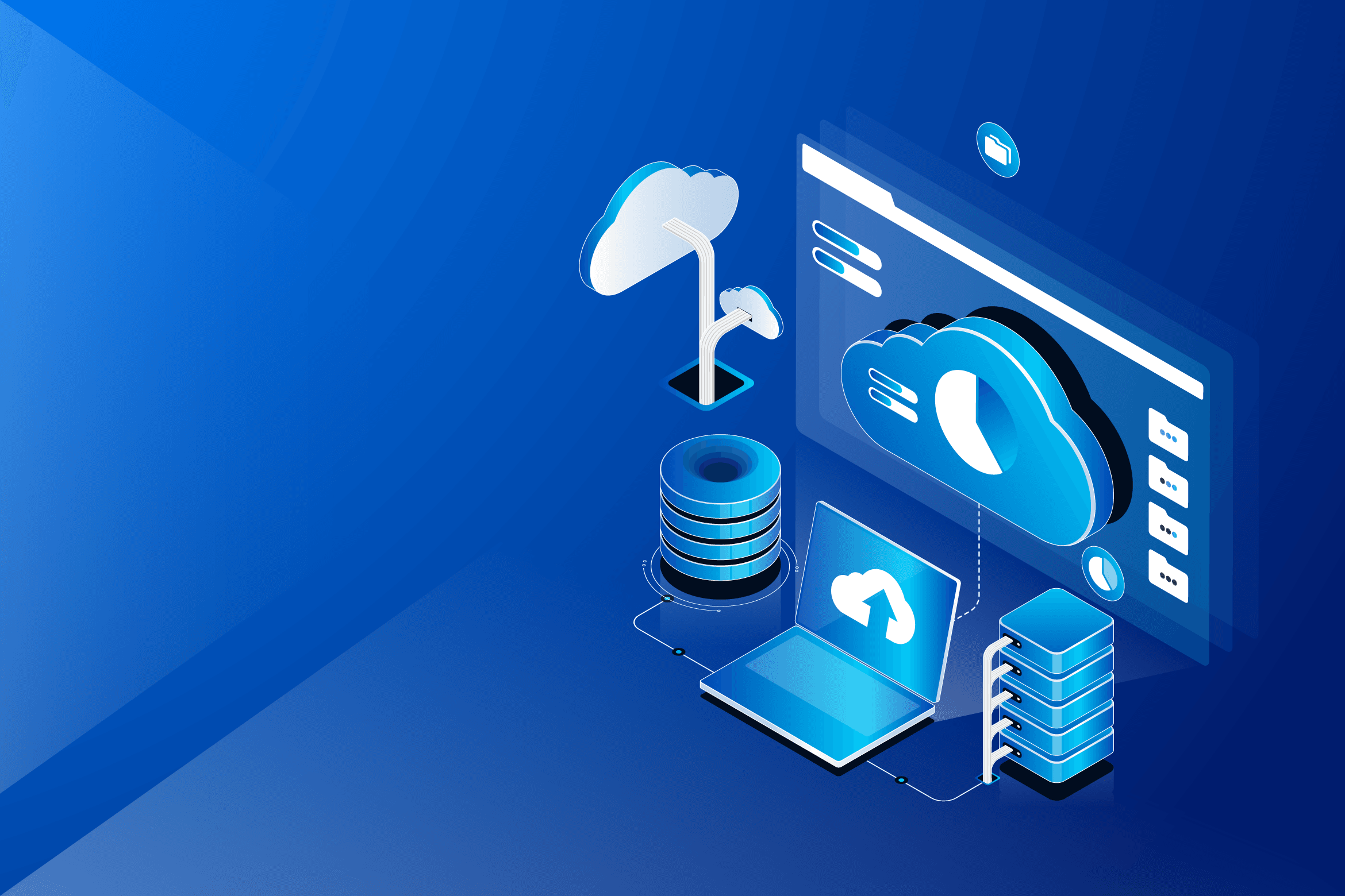 Isometric-Cloud-Storage